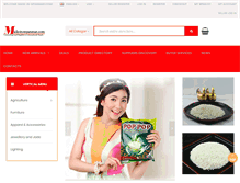 Tablet Screenshot of made-in-myanmar.com